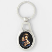 Porte-clés Madonna et son enfant (Devant)