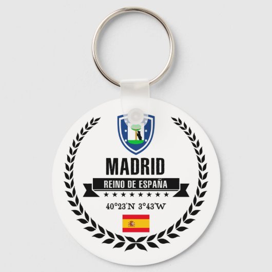 Porte-clés Madrid (Recto)