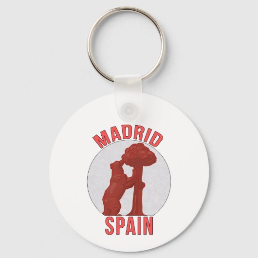 Porte-clés Madrid Espagne (Recto)
