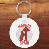 Porte-clés Madrid Espagne (Verso)