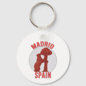 Porte-clés Madrid Espagne (Verso)