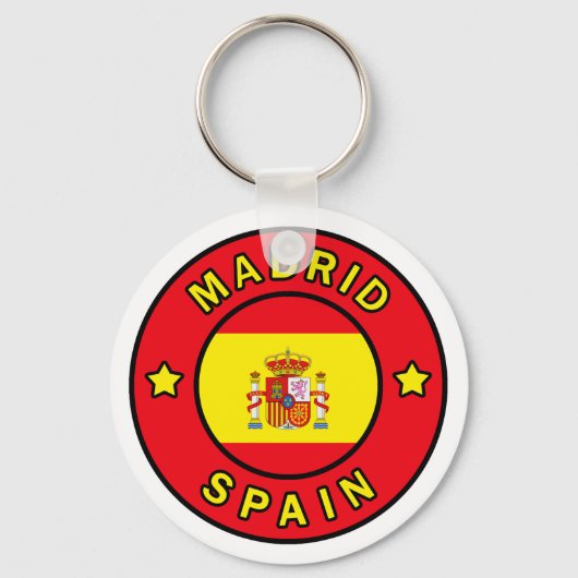 Porte-clés Madrid Espagne (Recto)