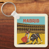 Porte-clés Madrid, Espagne (Recto)