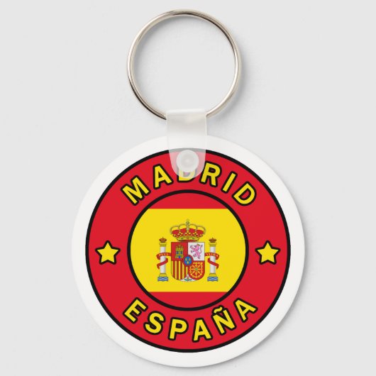 Porte-clés Madrid Espagne (Recto)