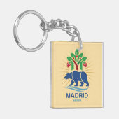 Porte-clés Madrid Espagne Europe (Devant gauche)
