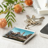 Porte-clés Madrid Espagne Tourisme souvenir (Côté)