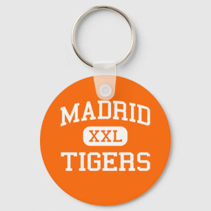 Porte-clés Madrid - Tigers - Madrid Lycée - Madrid Iowa