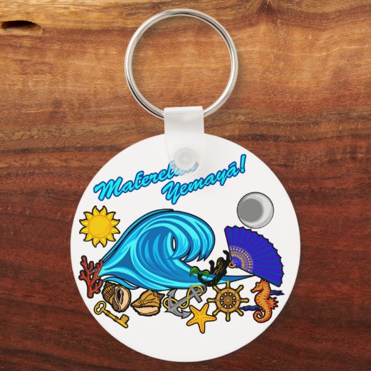 Porte-clés Maferefun Yemaya (Recto)