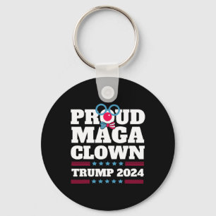 Porte-clés Maga Clown Trump 2024 États-Unis New York Bronx Tr