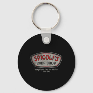 Porte-clés Magasin de surf rétro vintage Spicolis Vagues savo