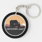 PORTE-CLÉS MAGAZINE DEFENSEUR (Dos)