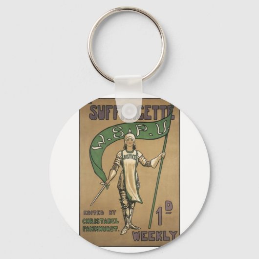 Porte-clés Magazine Suffragette (Recto)