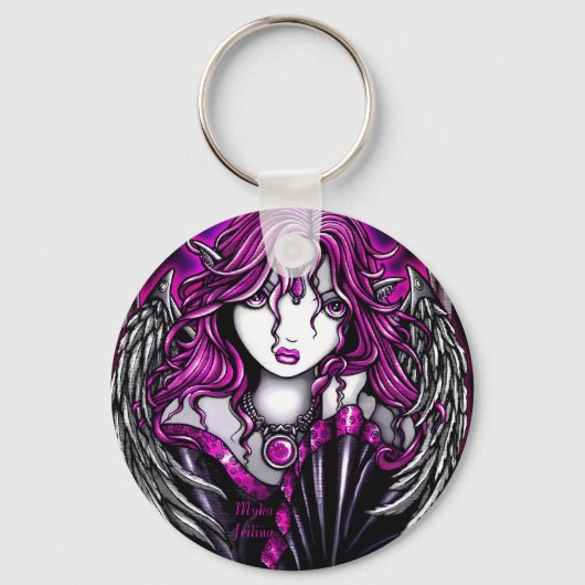 Porte-clés Magenta Angel Porte - clé (Recto)
