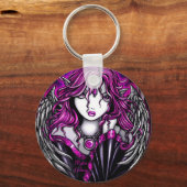 Porte-clés Magenta Angel Porte - clé (Recto)
