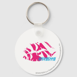 Porte-clés Magenta de zèbre
