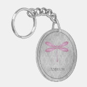 Porte-clés Magenta Dragonfly Damas (Devant gauche)