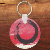 Porte-clés Magenta Zen Circle (Recto)