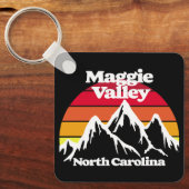 Porte-clés Maggie Valley Caroline du Nord (Recto)