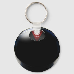 Porte-clés Magic 8 Ball dit, "Outlook est bon"