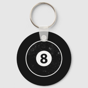 Porte-clés Magic Huit Ball Billard Pool