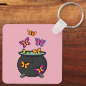 Porte-clés Magical Butterflies from a cauldron (Verso)