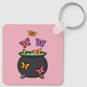 Porte-clés Magical Butterflies from a cauldron (Dos)