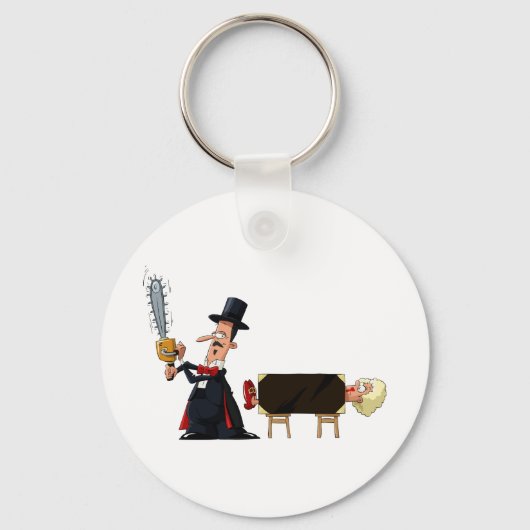 Porte-clés Magicien exécutant (Recto)