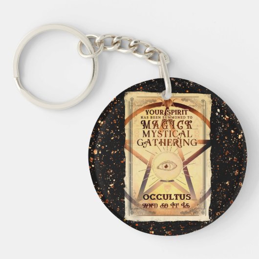 Porte-clés Magick Mystical Gthering Magic Fortune Teller Eye (Devant)