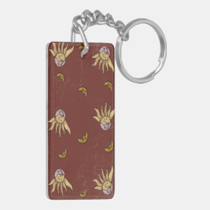 Porte-clés Magie Céleste Rouge Whimsigoth Ciel