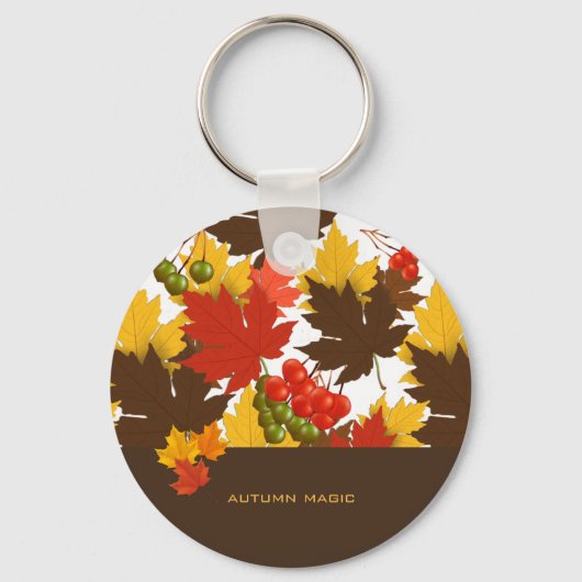 Porte-clés Magie d'automne (Recto)