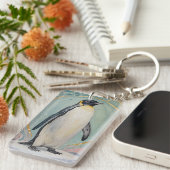 Porte-clés Magique Pastel Penguin (Devant droit)