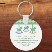 Porte-clés Magnet d'affaires du carrousel pour bébés (Recto)