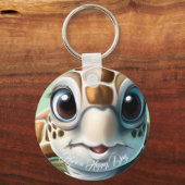 Porte-clés Magnet de la tortue marine (Recto)