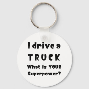 Porte-clés Magnet du conducteur de camion
