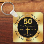 Porte-clés Magnifique, 50ème anniversaire de l'église, Fête F (Recto)