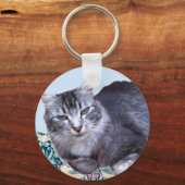 Porte-clés Magnifique Chat Relaxant (Verso)