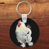 Porte-clés Magnifique Coq N° 2 (Recto)