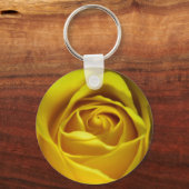 Porte-clés Magnifique image macro rose jaune (Recto)