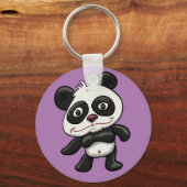 Porte-clés Magnifique Panda de dessin animé (Recto)
