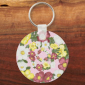 Porte-clés Magnifique Rose sauvage modifiable (Verso)