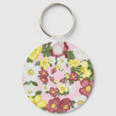 Porte-clés Magnifique Rose sauvage modifiable (Verso)