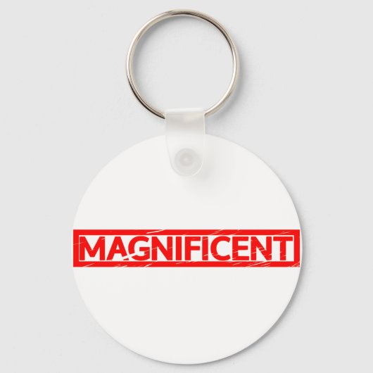 Porte-clés Magnifique Timbre (Recto)