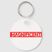 Porte-clés Magnifique Timbre (Verso)