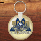 Porte-clés Magnolia 2010 Champs Porte - clé d'or (Recto)