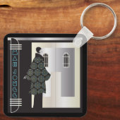 Porte-clés Mah Jongg Deco Porte - clé (Verso)