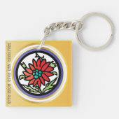 Porte-clés Mah Jongg Dit Kvetching (Dos)