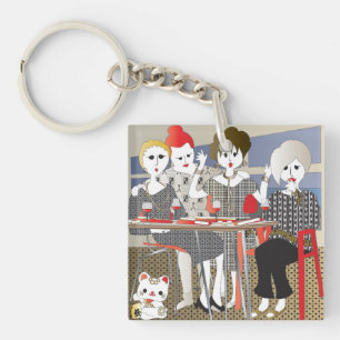 Porte-clés Mah Jongg MAHJ !