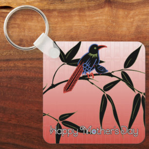 Porte-clés Mah Jongg Mother’s Day Bird