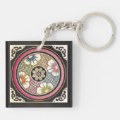 Porte-clés Mah Jongg One Bams (Dos)