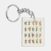 Porte-clés Mah Jongg Porte - clé d'amour (Devant gauche)